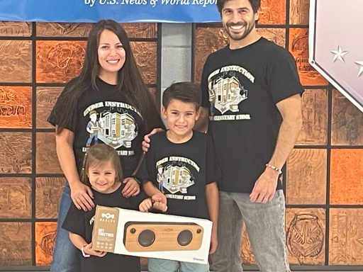 Congrats to the Johnson family - they won our drawing for a blue tooth speaker.
