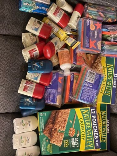 Target Donation - hygiene kits