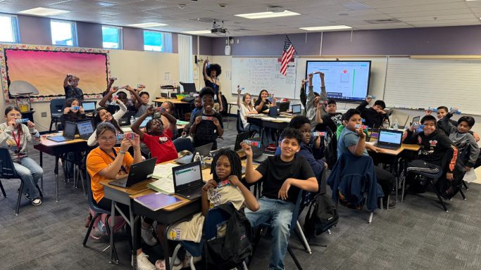 When the entire class joins in - love it